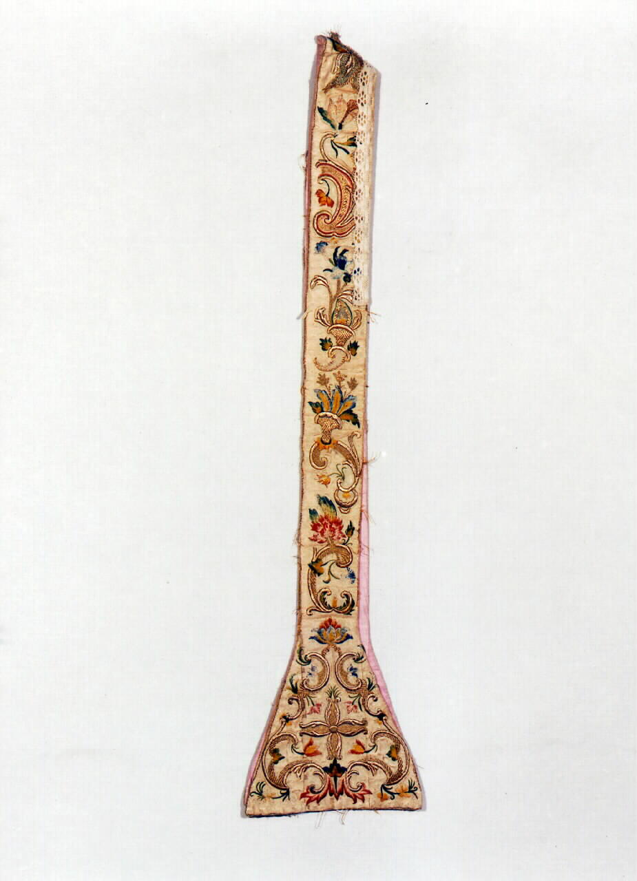 stola - manifattura siciliana (Seconda metà sec. XVIII)