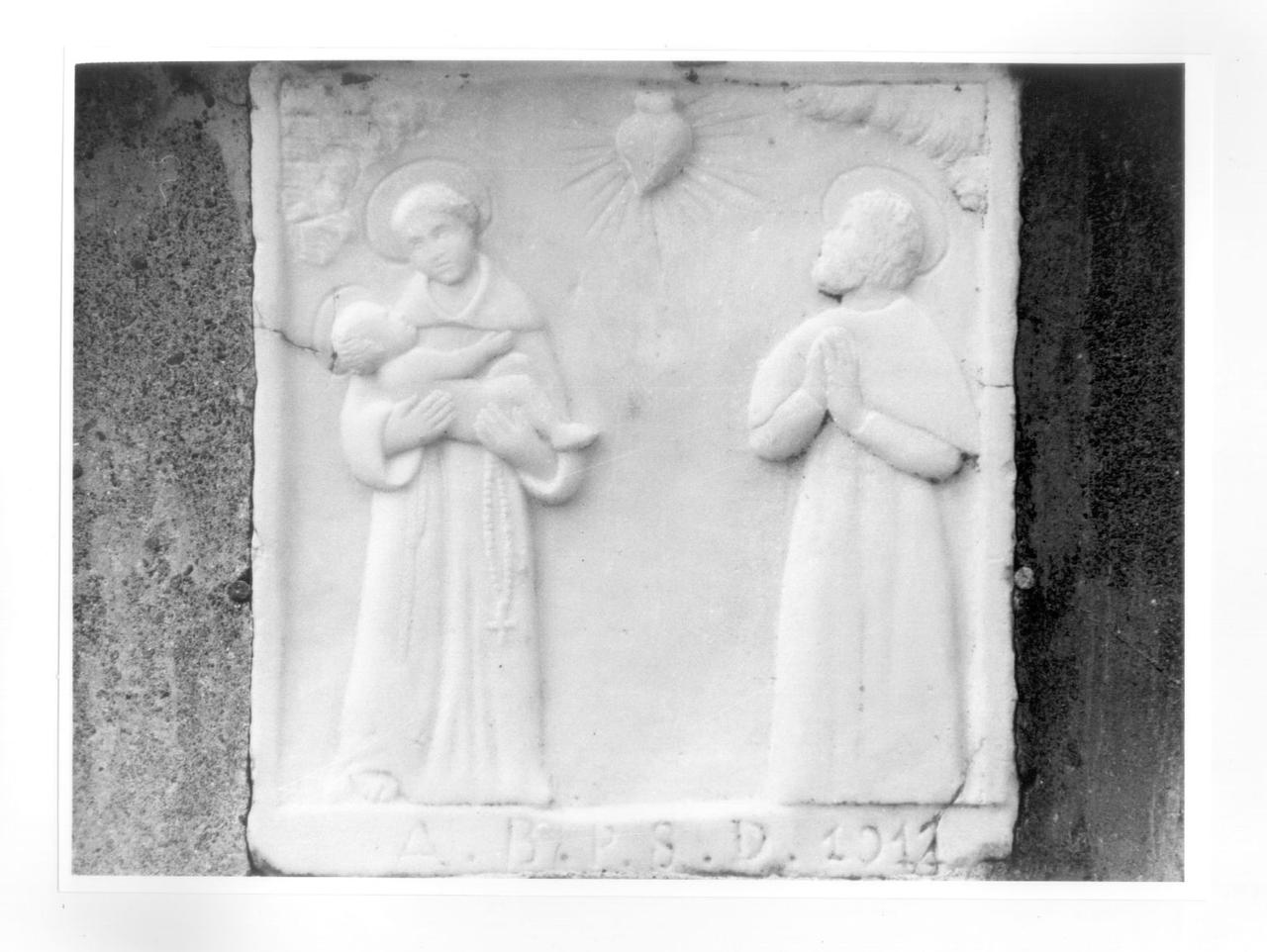 Sacro Cuore di Gesù (rilievo) - bottega apuana (sec. XX)