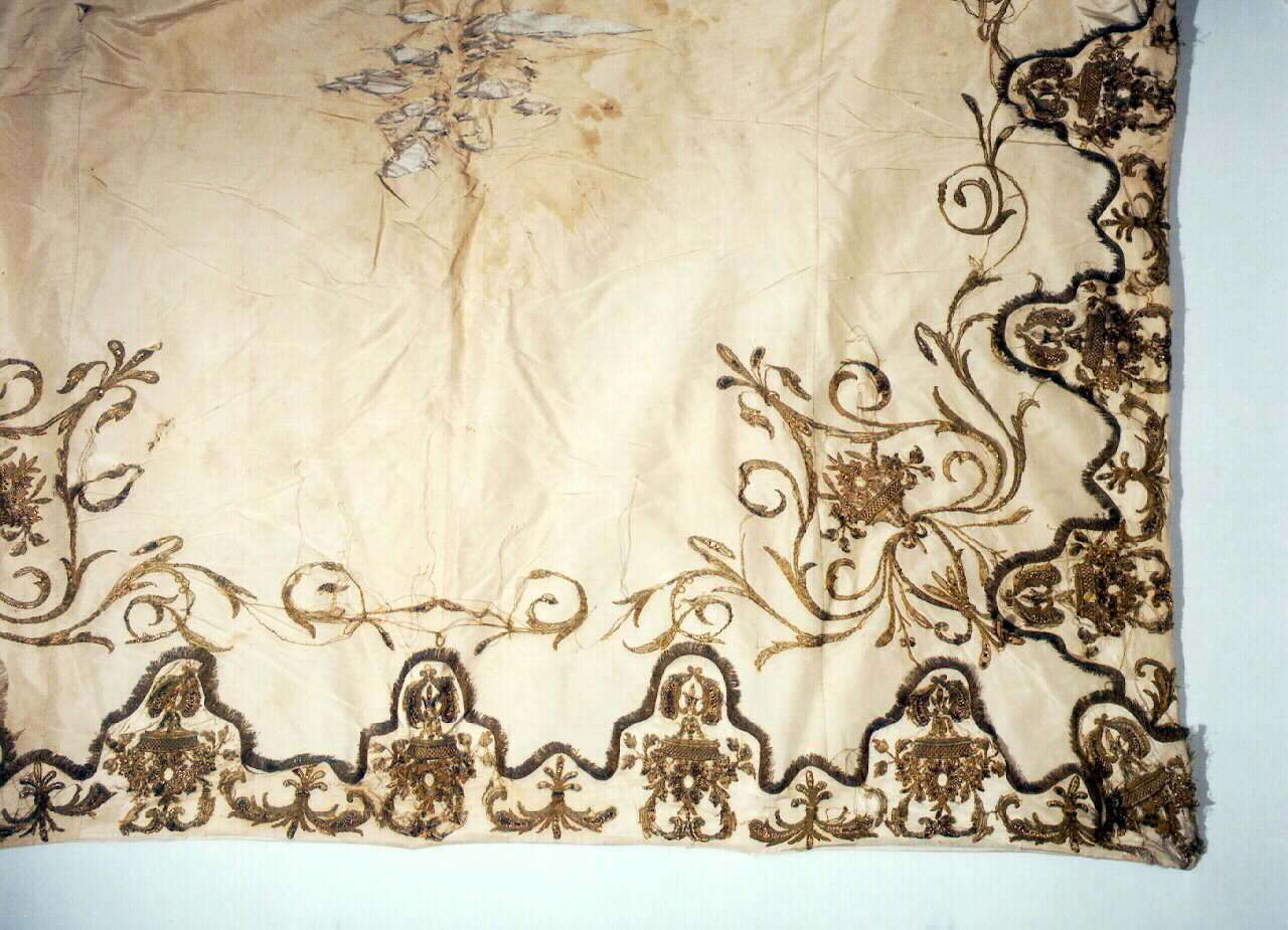 cielo di baldacchino processionale - manifattura siciliana (Seconda metà sec. XVIII)