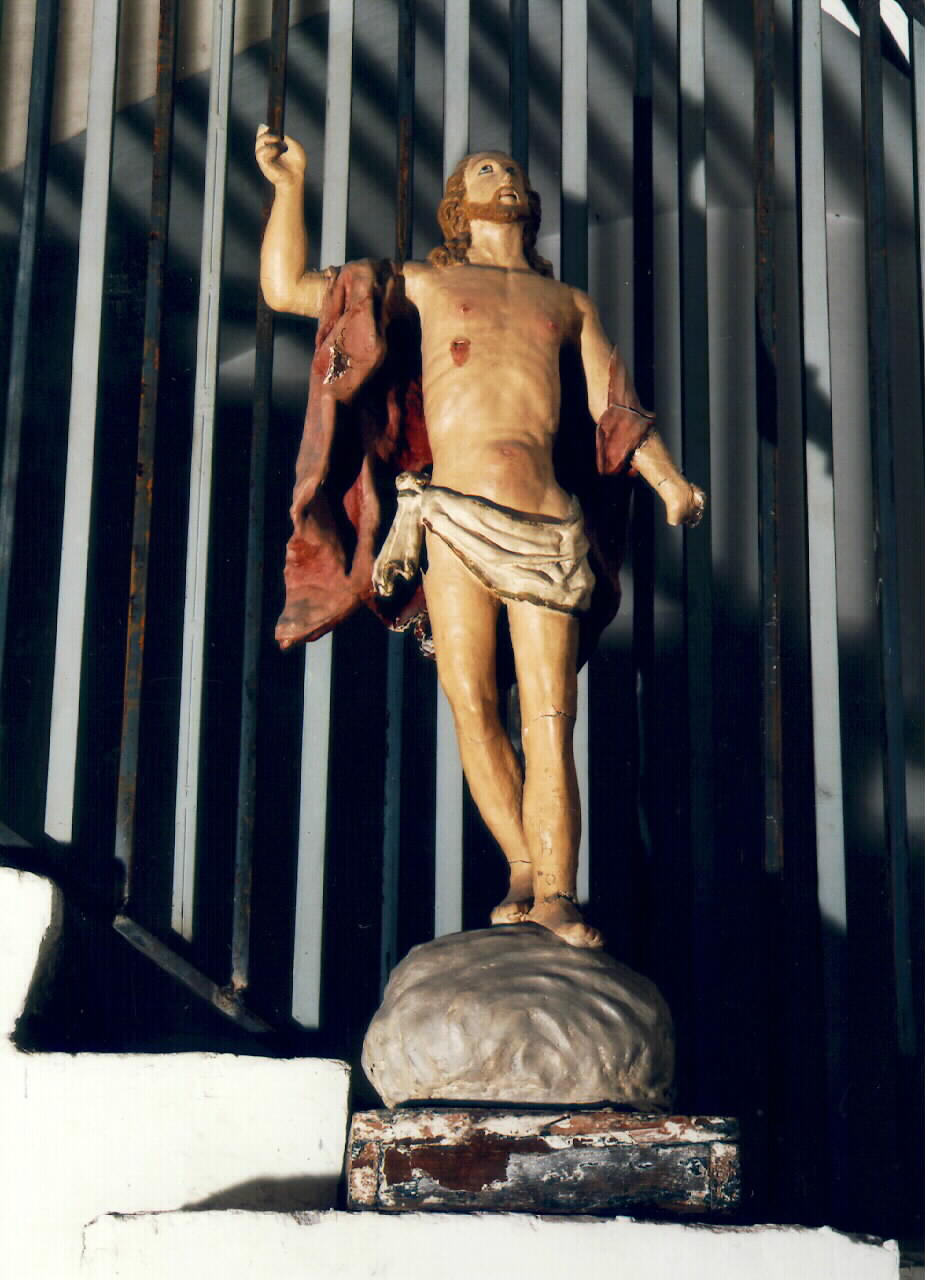Cristo risorto (statua) - ambito siciliano (sec. XIX)