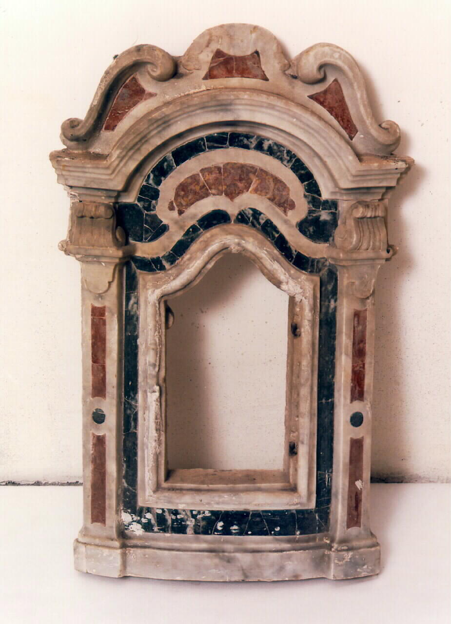 mostra di tabernacolo - ambito siciliano (Seconda metà sec. XVIII)