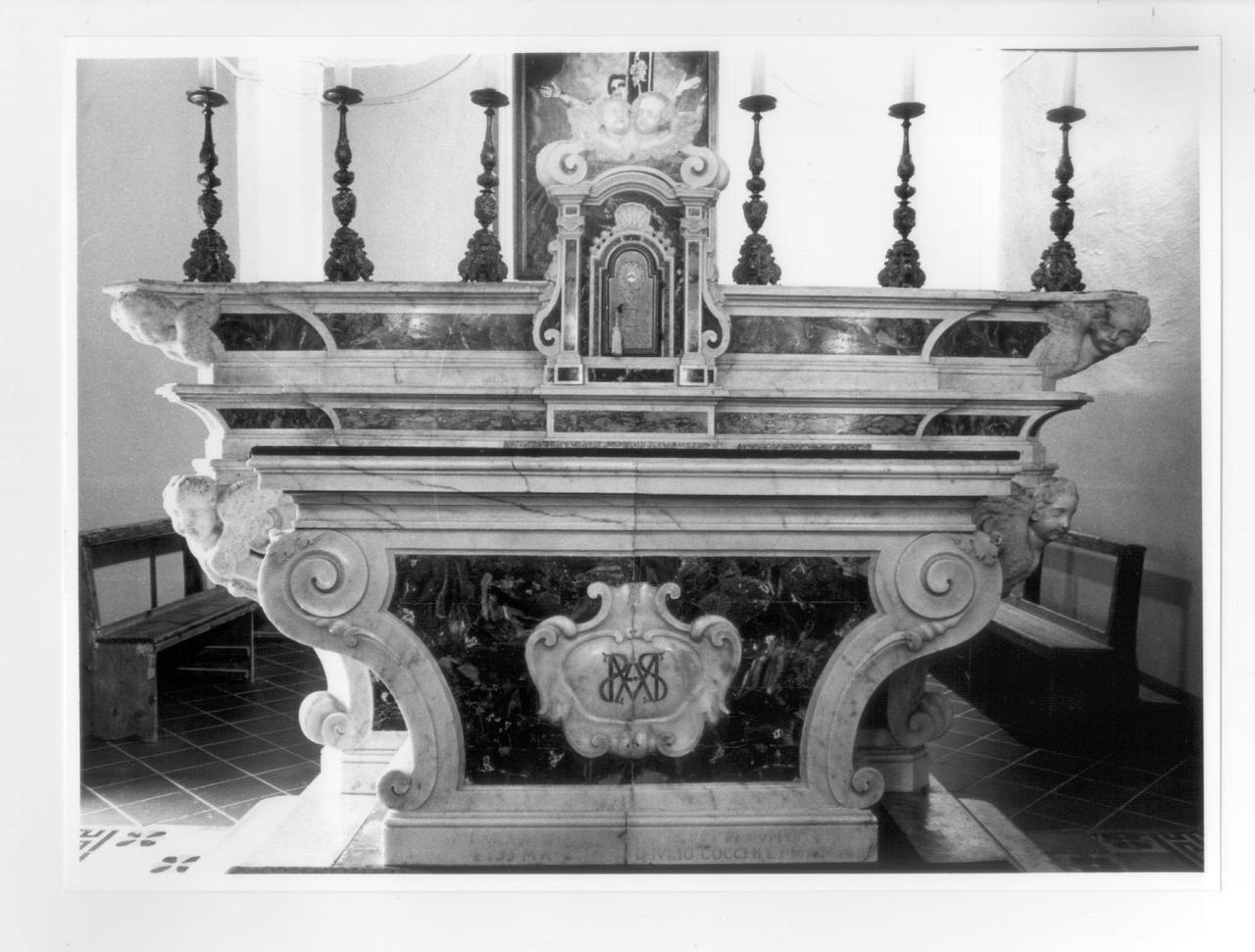 altare maggiore - bottega versiliese (sec. XVIII)