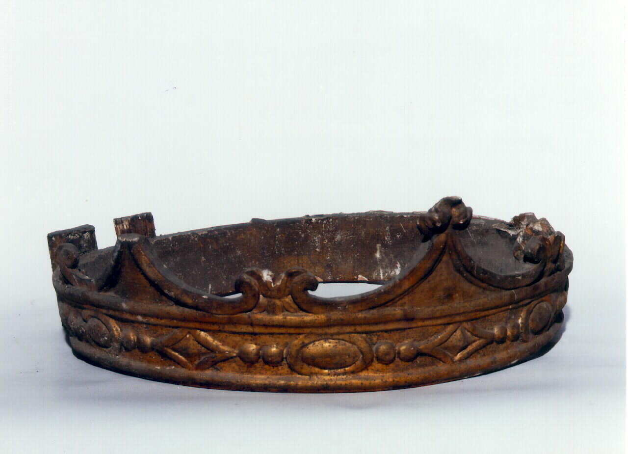 BALDACCHINO DI TRONETTO PER ESPOSIZIONE EUCARISTICA - produzione siciliana (Prima metà sec. XIX)