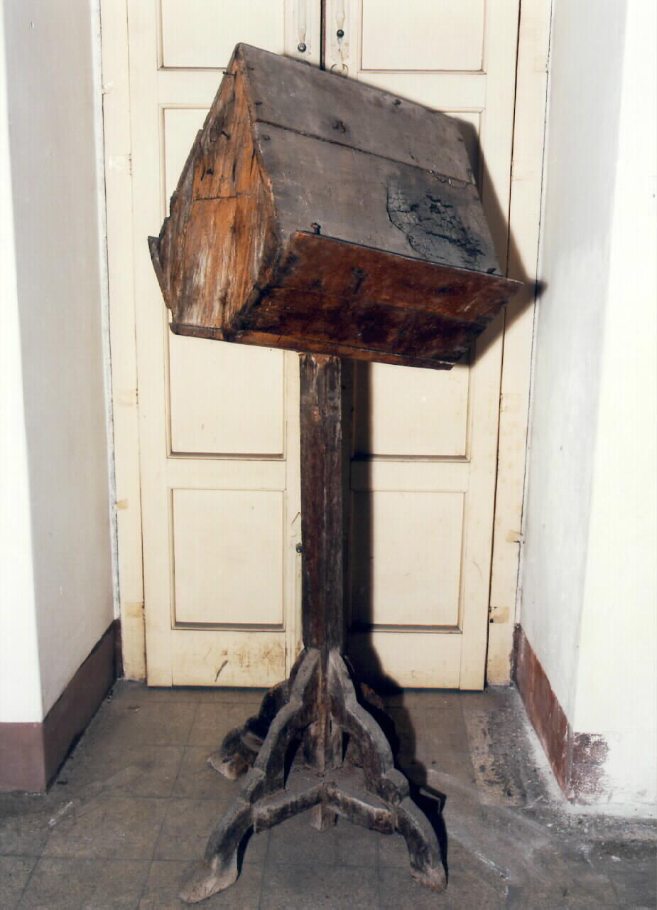 leggio da coro - produzione siciliana (Prima metà sec. XIX)