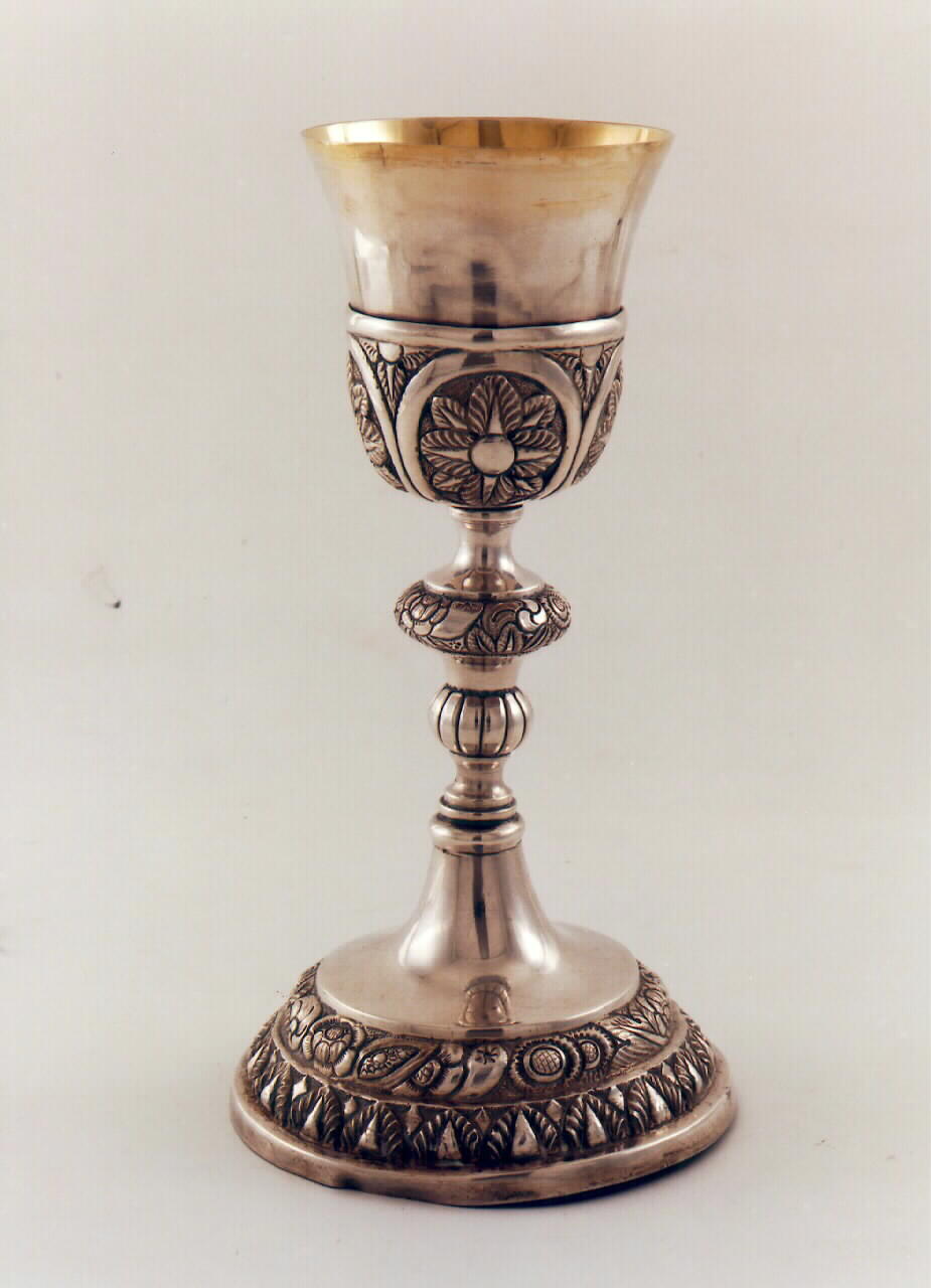 calice - bottega siciliana (primo quarto sec. XX)