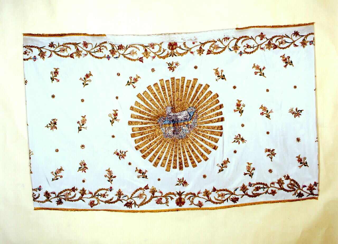 velo omerale - manifattura siciliana (Prima metà sec. XVIII)