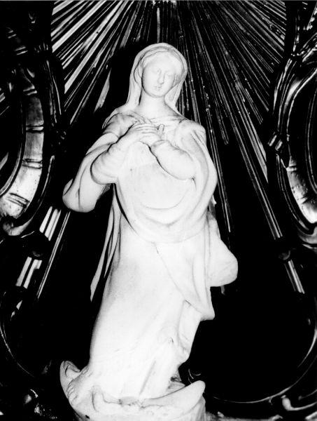 IMMACOLATA CONCEZIONE (statuetta) - bottega toscana (secc. XVIII/ XIX)