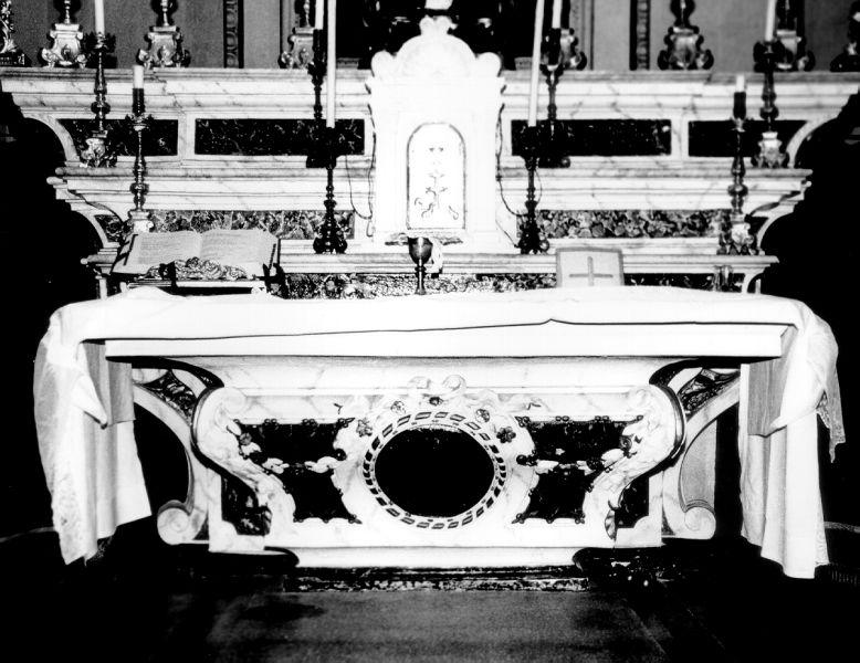 altare maggiore - bottega toscana (ultimo quarto sec. XVIII)