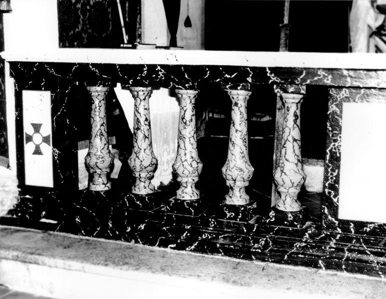 balaustrata - bottega toscana (ultimo quarto sec. XVIII)