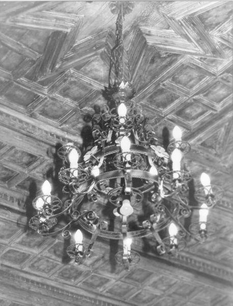 lampadario - bottega toscana (secc. XIX/ XX)