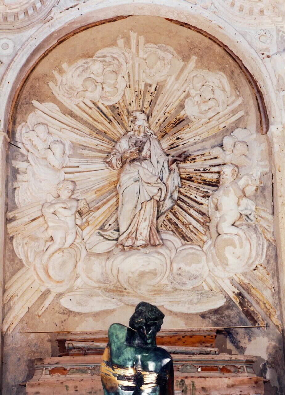 Dio Padre in gloria (rilievo) - ambito siciliano (sec. XVIII)