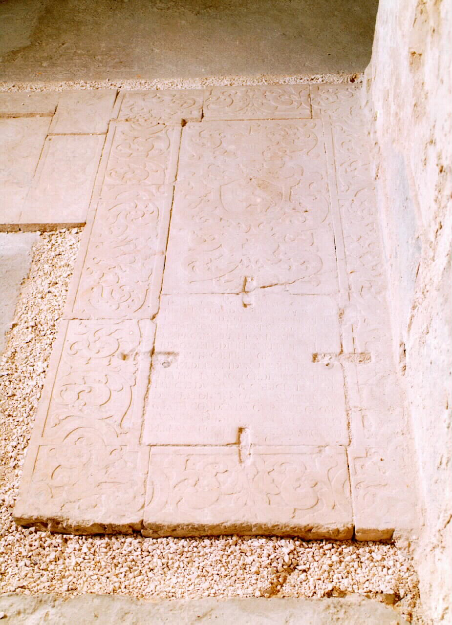 lapide commemorativa - ambito siciliano (sec. XVIII)