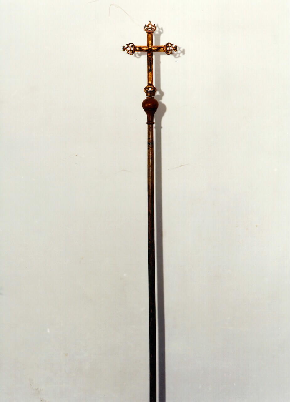 CROCE PROCESSIONALE - bottega siciliana (sec. XVIII)