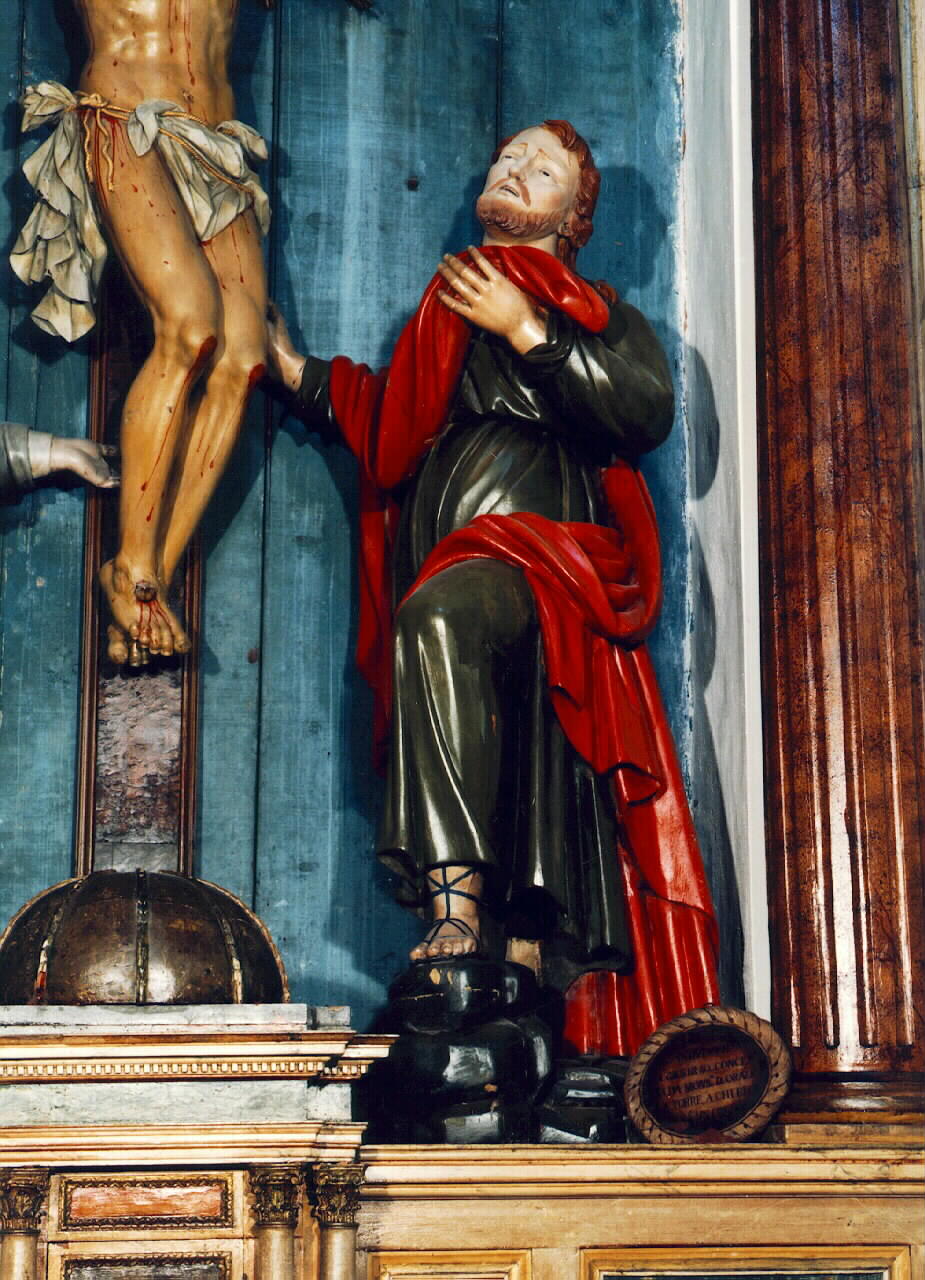 San Giovanni evangelista (statua) - ambito siciliano (primo quarto sec. XIX)