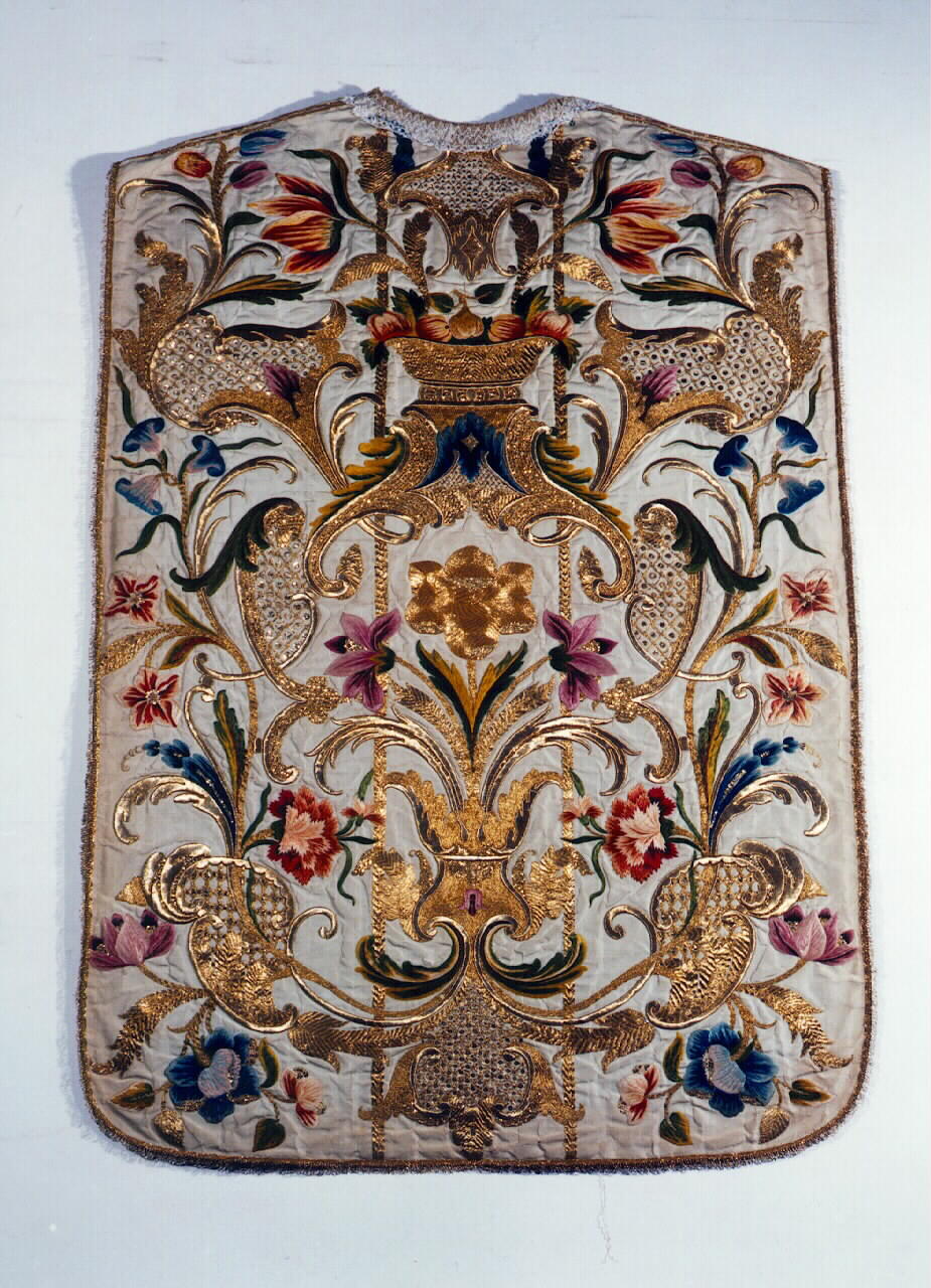 pianeta - manifattura siciliana (Prima metà sec. XVIII)