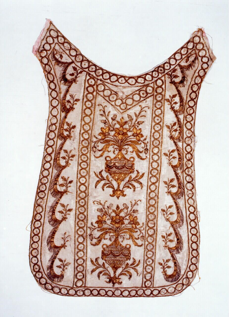 pianeta - manifattura siciliana (Seconda metà sec. XVIII)