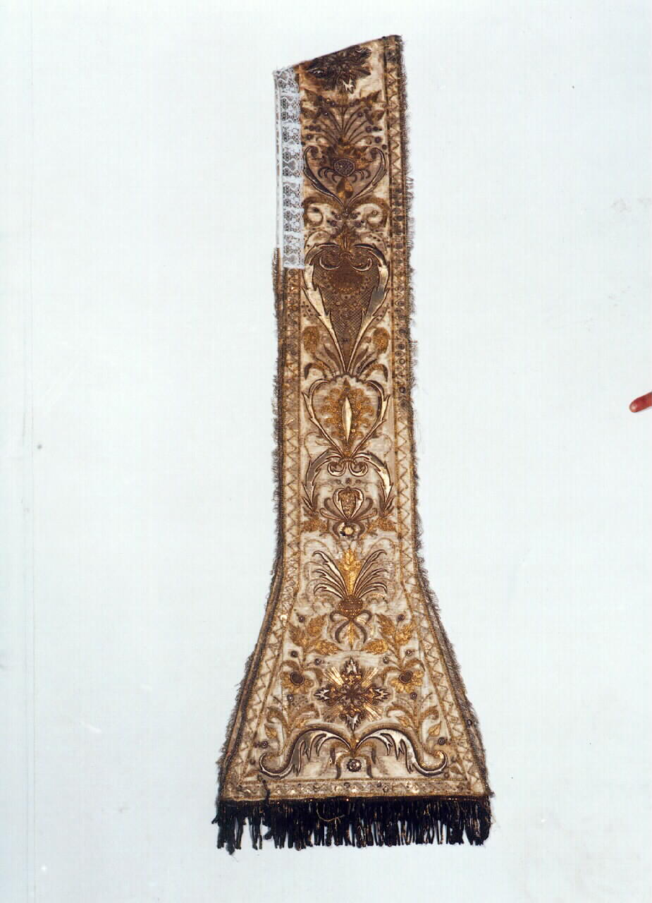 stola - manifattura siciliana (Metà sec. XVIII)