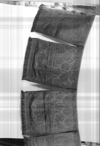 baldacchino - manifattura lucchese (metà sec. XVII)