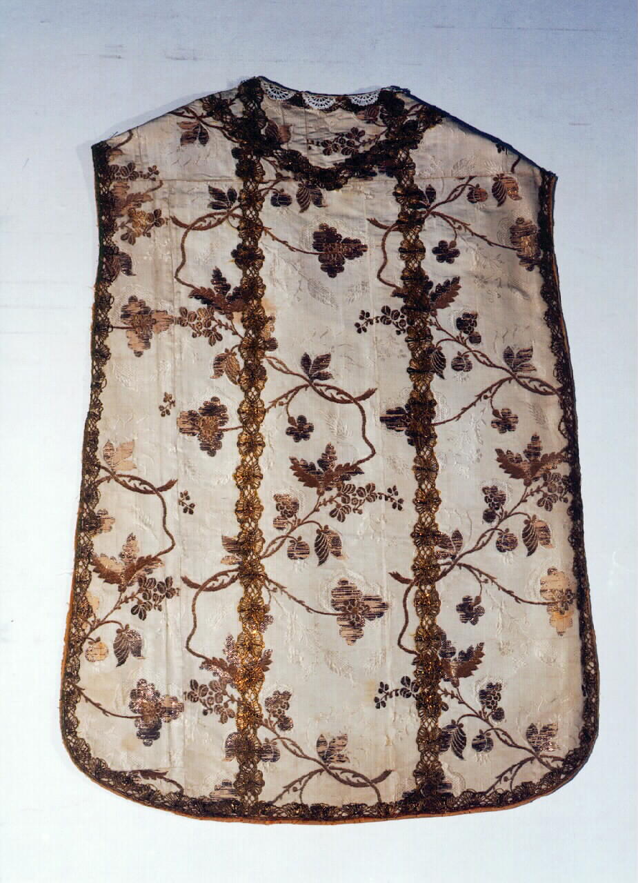 pianeta - manifattura siciliana (Fine/inizio secc. XVIII/ XIX)