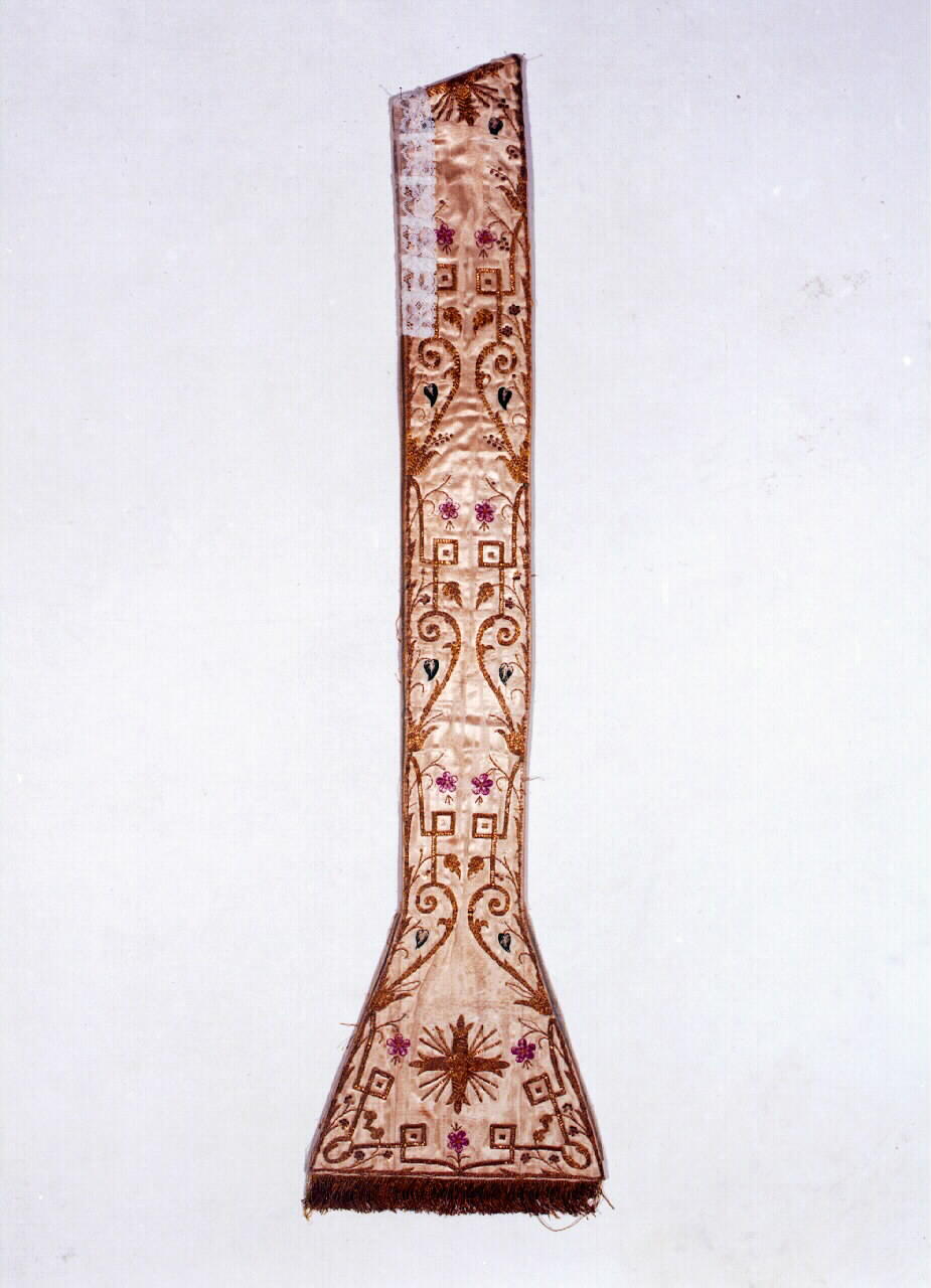 stola - manifattura siciliana (primo quarto sec. XIX)