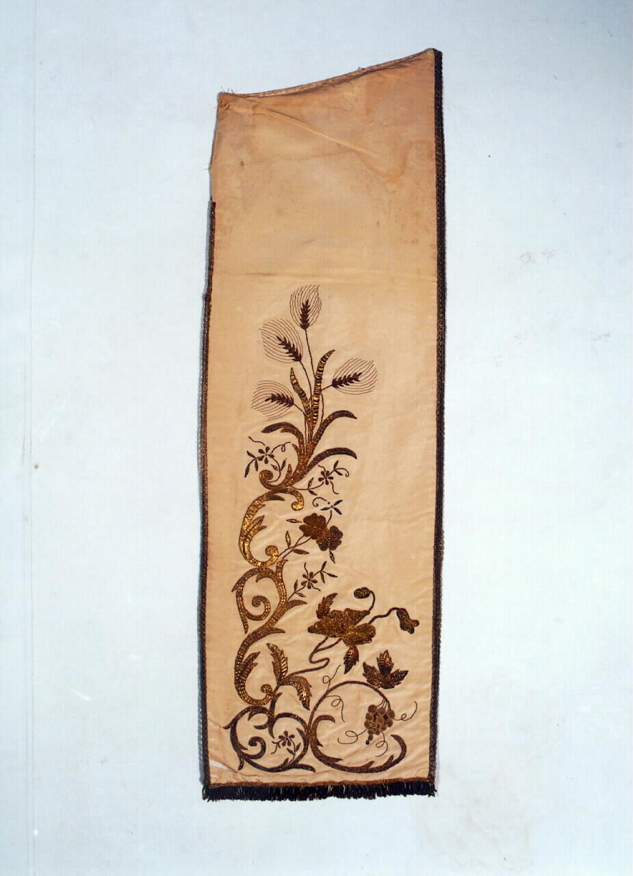 conopeo di tabernacolo - a cortina doppia - manifattura siciliana (Seconda metà sec. XIX)