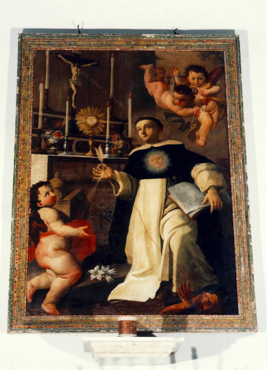 San Tommaso d'Aquino (dipinto) - ambito siciliano (sec. XIX)