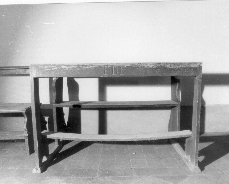 panca (seconda metà sec. XIX)