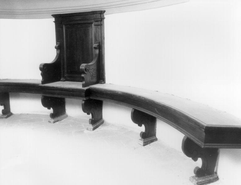 stalli del coro - bottega toscana (seconda metà sec. XVIII)