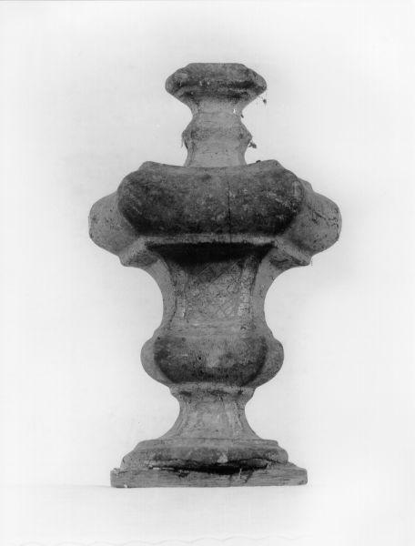 candelabro, frammento - bottega toscana (seconda metà sec. XVIII)