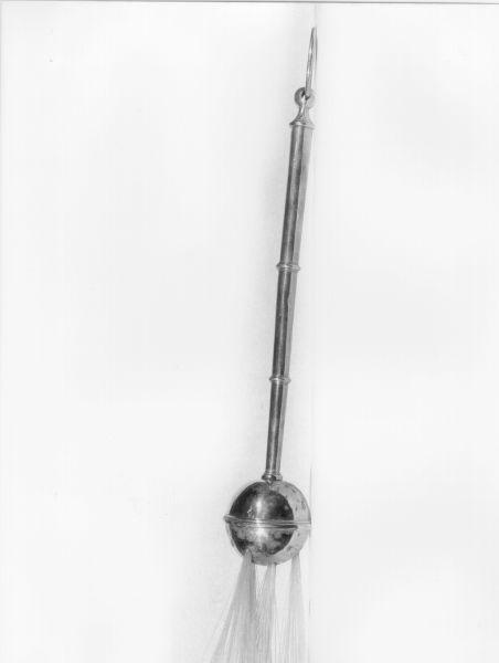 aspersorio - bottega italiana (seconda metà sec. XIX)