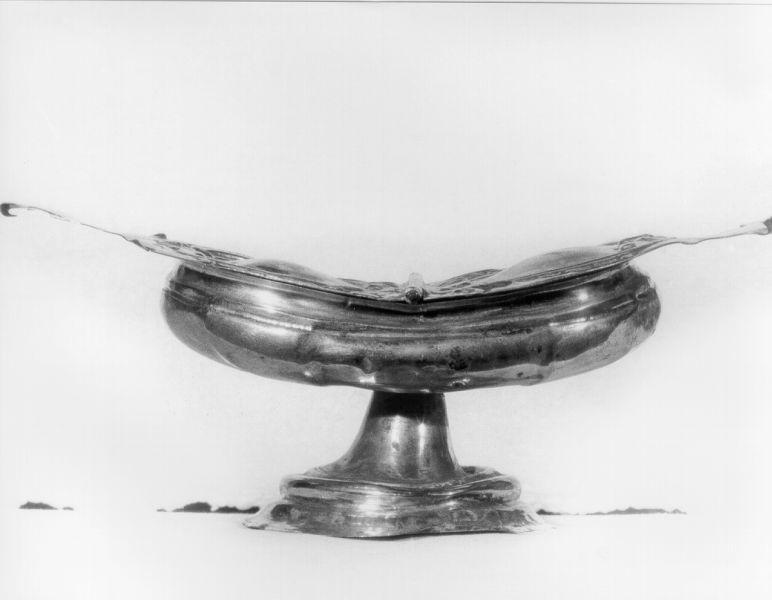 navicella portaincenso - a galeone - bottega italiana (seconda metà sec. XVIII)