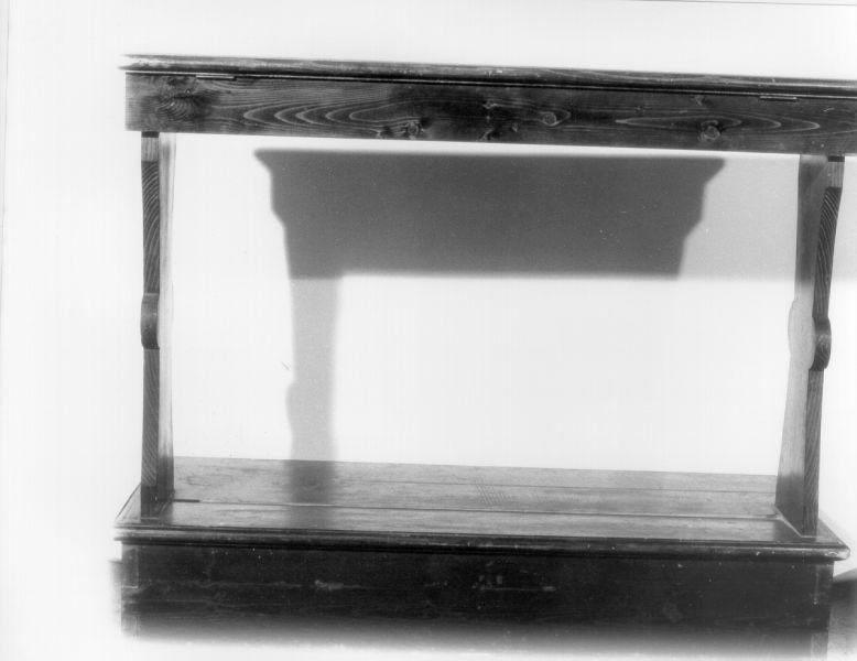 inginocchiatoio - bottega toscana (ultimo quarto sec. XIX)