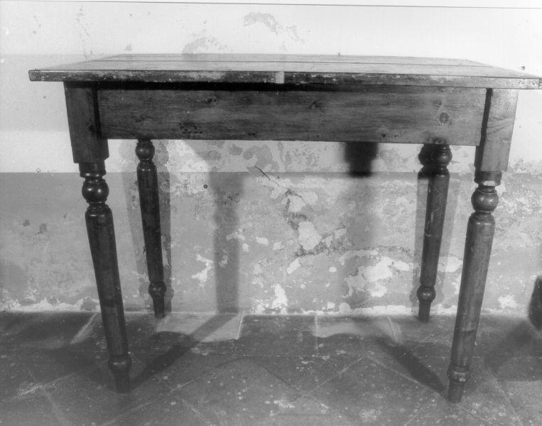 tavolo - bottega toscana (seconda metà sec. XIX)