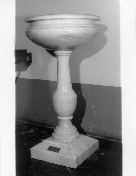 acquasantiera - bottega toscana (prima metà sec. XIX)