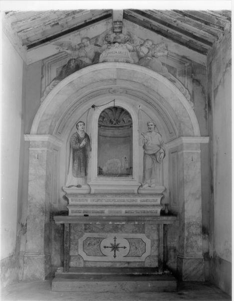 mensa d'altare - bottega toscana (seconda metà sec. XVIII)