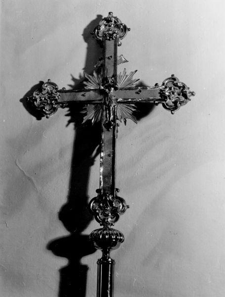 croce processionale di Nuti Ottavio (sec. XVIII)