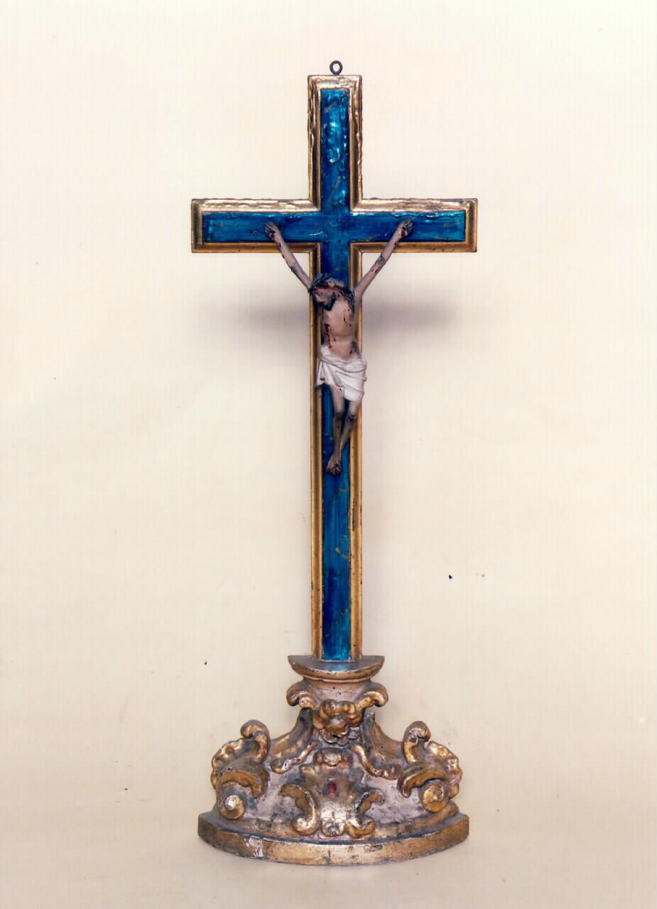 croce da tavolo, serie - produzione siciliana (sec. XIX)