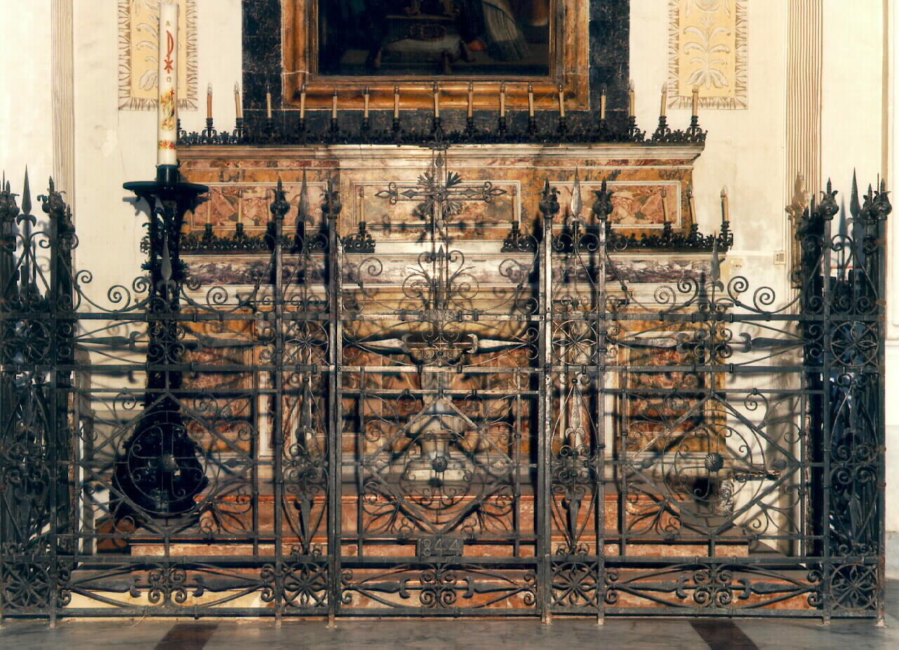 cancellata - bottega siciliana (sec. XIX)