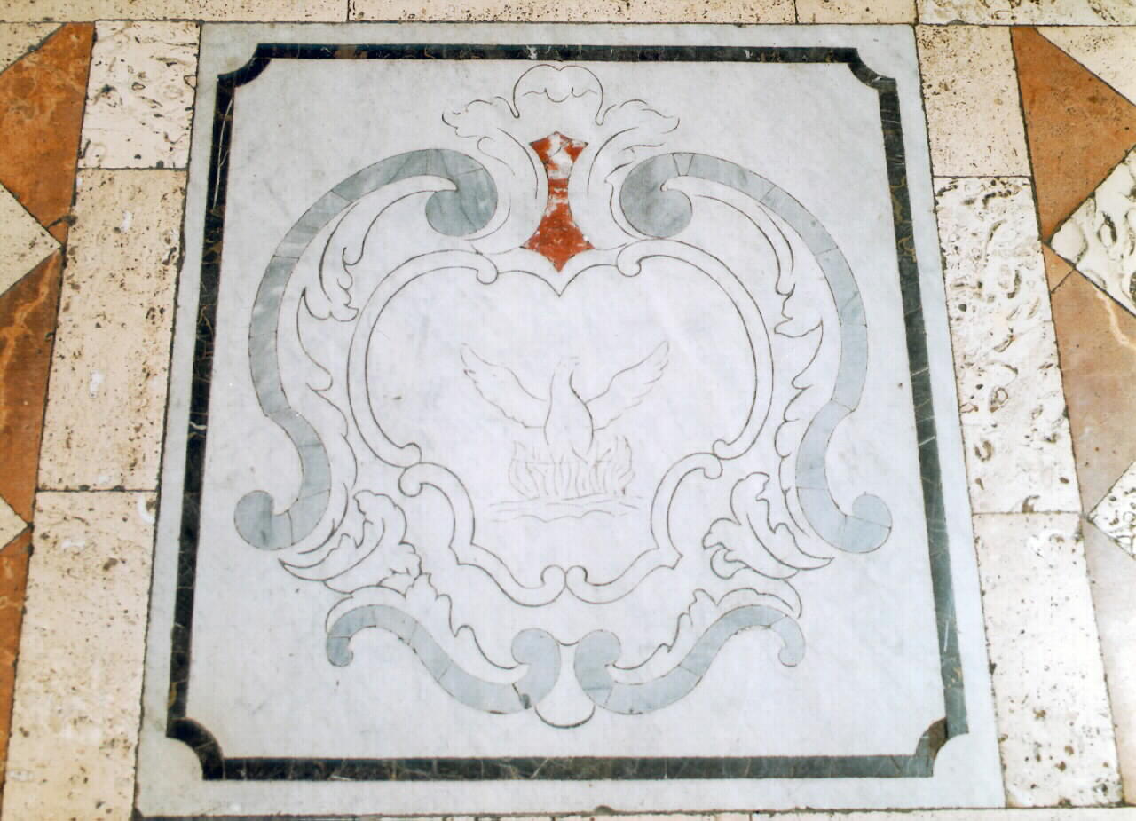 lastra ad intarsio - ambito siciliano (sec. XVIII)