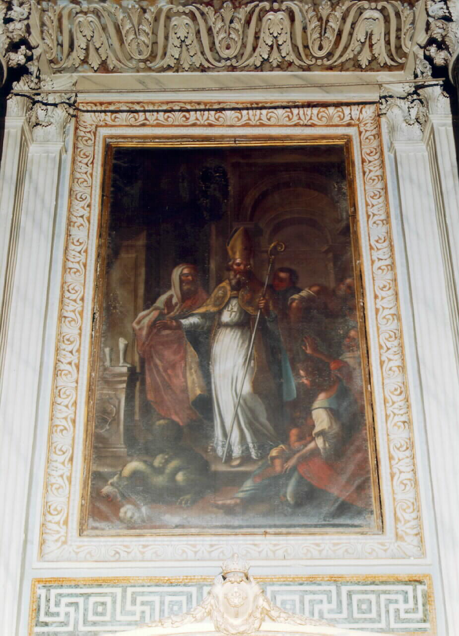 San Giuliano vescovo (dipinto) - ambito siciliano (Prima metà sec. XIX)