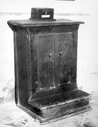 inginocchiatoio - ambito toscano (sec. XIX)