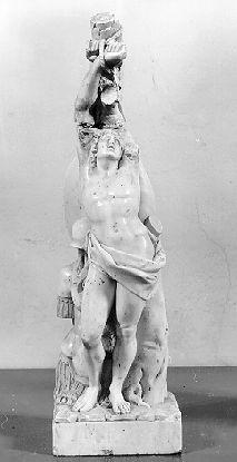 SAN SEBASTIANO (statua) - ambito italiano (sec. XIX)