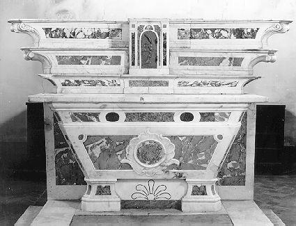 altare maggiore - ambito italiano (sec. XVIII)