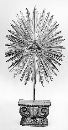 tronetto per esposizione eucaristica - ambito italiano (sec. XIX)