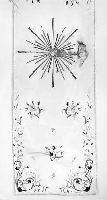 velo omerale - manifattura italiana (fine sec. XIX)