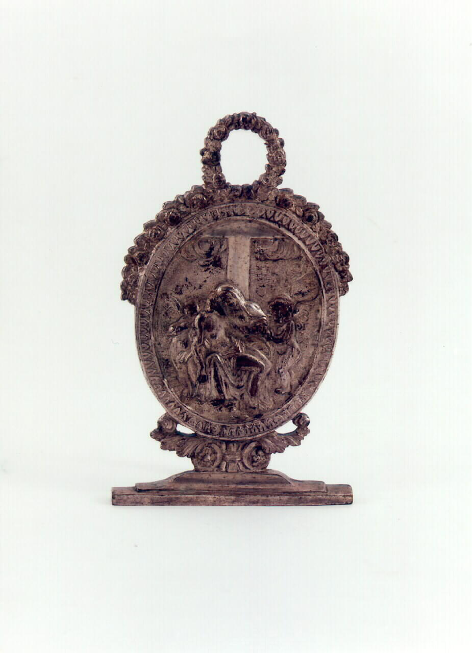 pace - a medaglione - bottega siciliana (Seconda metà sec. XVIII)