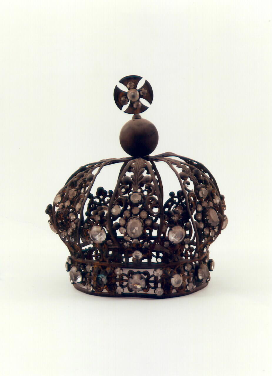 corona da statua - bottega siciliana (Seconda metà sec. XIX)