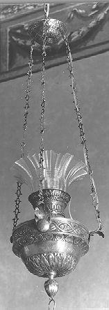 lampada pensile - ambito italiano (sec. XIX)