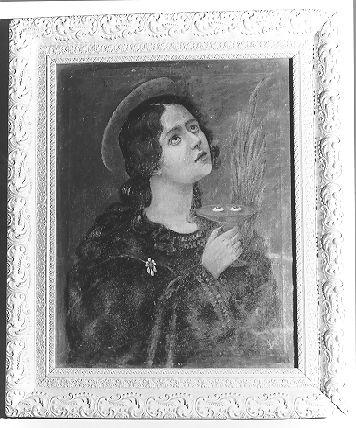 SANTA LUCIA (dipinto) - ambito italiano (sec. XX)