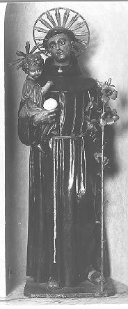 SANT'ANTONIO DA PADOVA (statua) - ambito italiano (inizio sec. XX)